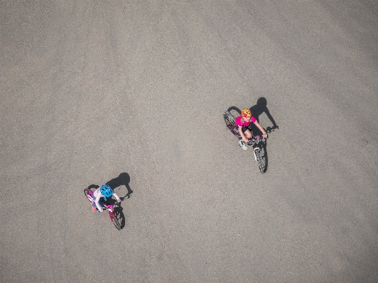 Girl road sport bicycle Photo