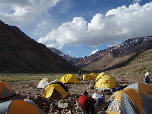 Mountain adventure valley range Photo