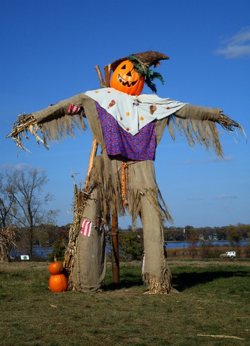 Fall statue harvest autumn