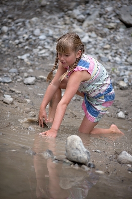 Water nature sand person Photo