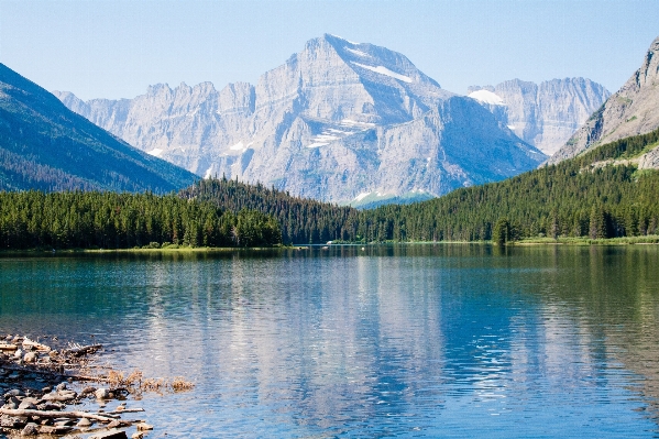 Foto Alam gurun
 gunung danau