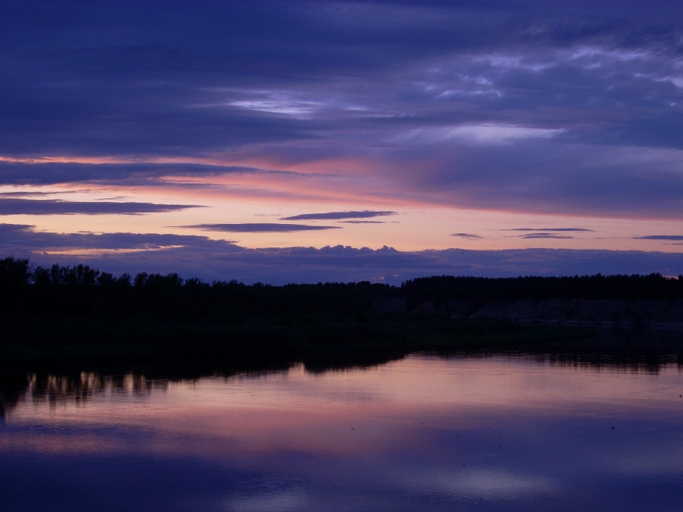 Water nature horizon marsh