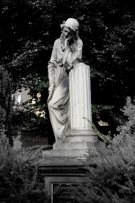 Foto Preto e branco
 branco monumento estátua