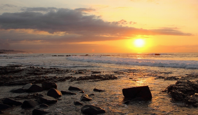 Beach landscape sea coast Photo