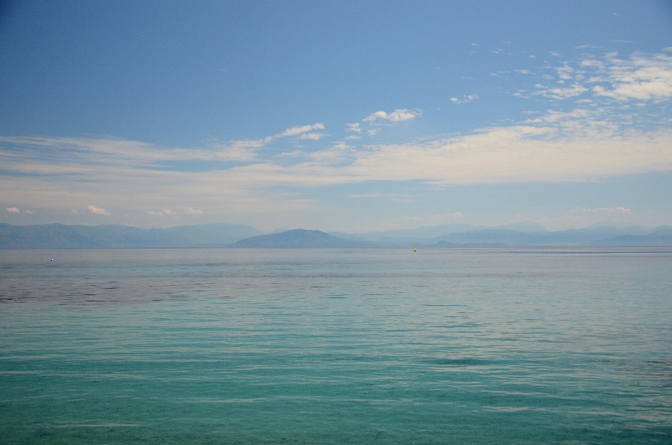 Paesaggio mare costa acqua