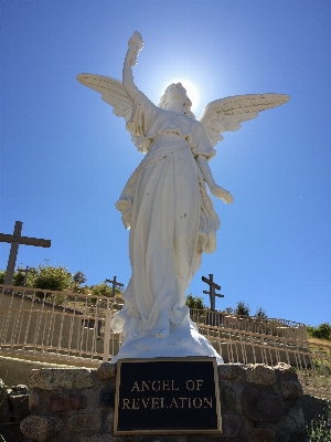 Photo Lumière ciel monument statue