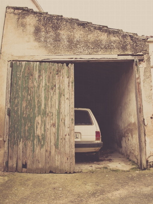 Architecture bois voiture loger