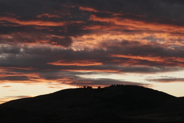 Landscape horizon mountain cloud Photo