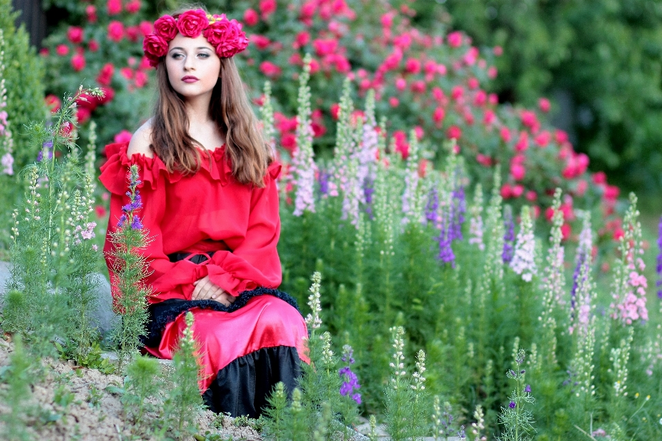 Anlage mädchen wiese
 blume