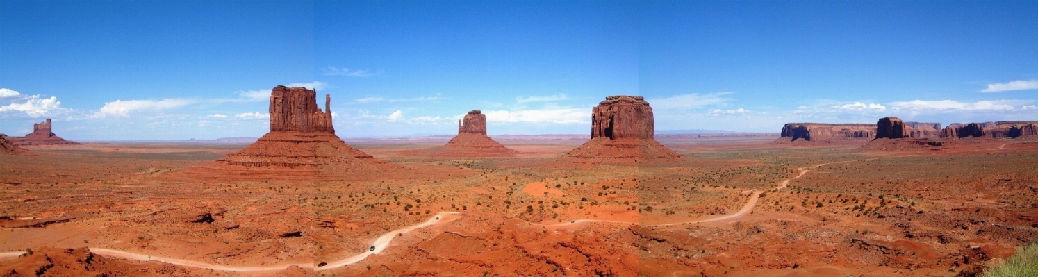 Landscape rock desert valley Photo