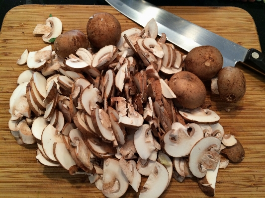 Food cooking produce mushroom Photo