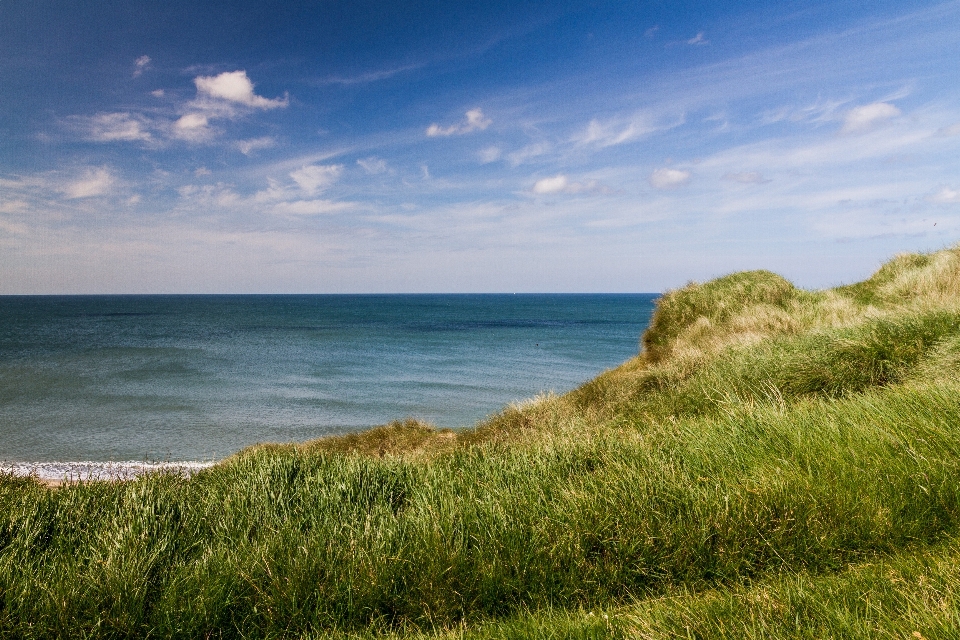 Beach landscape sea coast