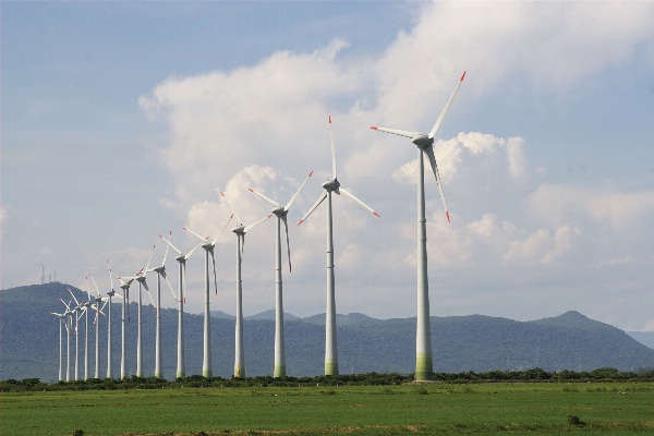 Wind machine turbine electricity Photo