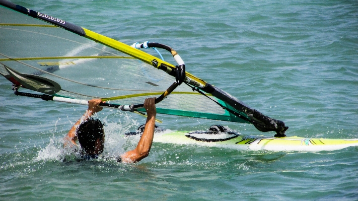 Sea water sport boat Photo