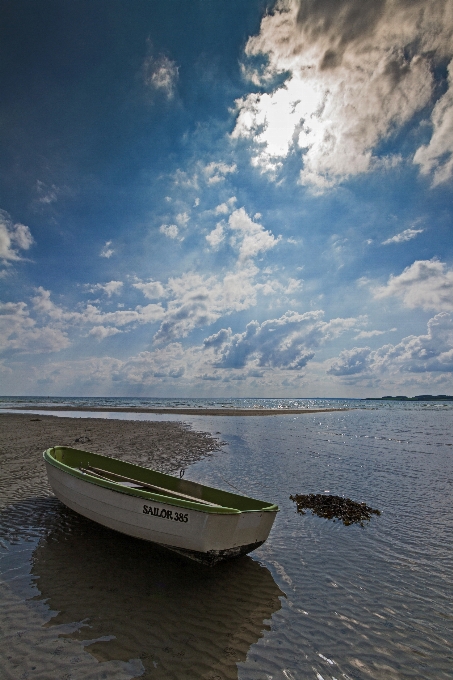 Pantai lanskap laut pesisir