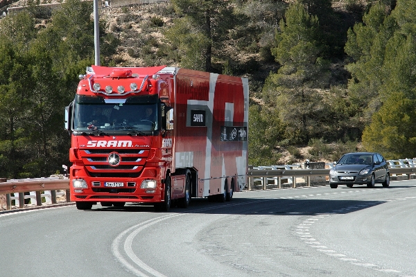 Highway transport truck vehicle Photo