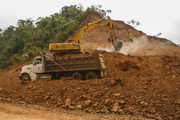 Sand field construction vehicle Photo