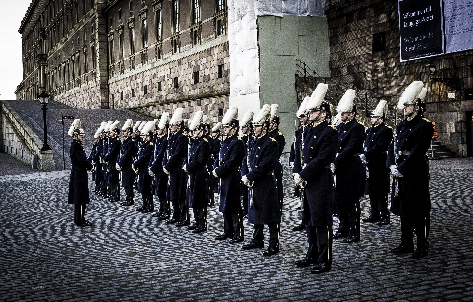 Personne personnes foule militaire