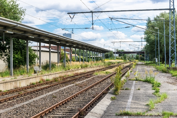 Track railway old train Photo