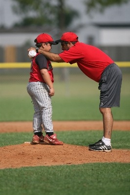 Foto Baseball permainan anak laki-laki