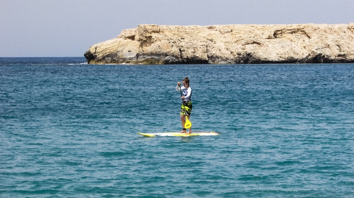 Beach sea water board Photo