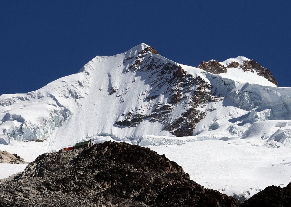 山 雪 冬 山脈
