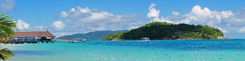 Beach landscape sea coast