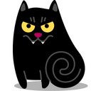 Vampire cat Icon