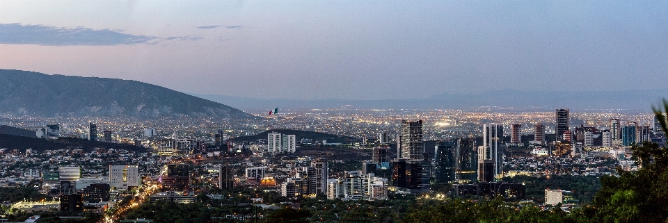 Paisaje horizonte atardecer fotografía