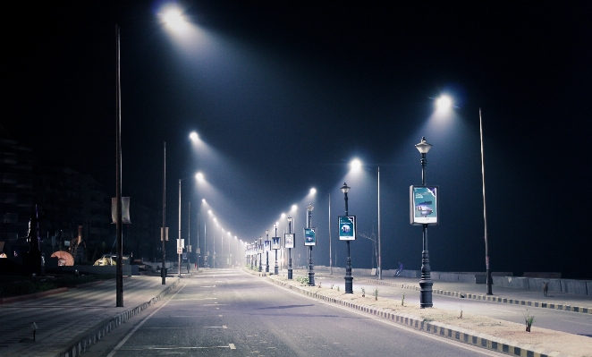 Snow light architecture road Photo