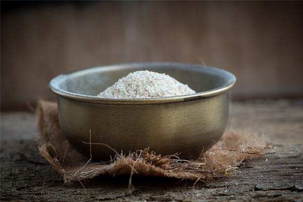 Antique old rustic bowl Photo