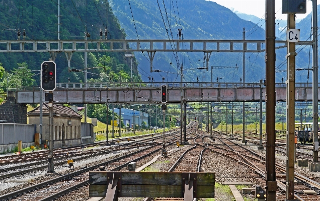 Track railway train transport Photo