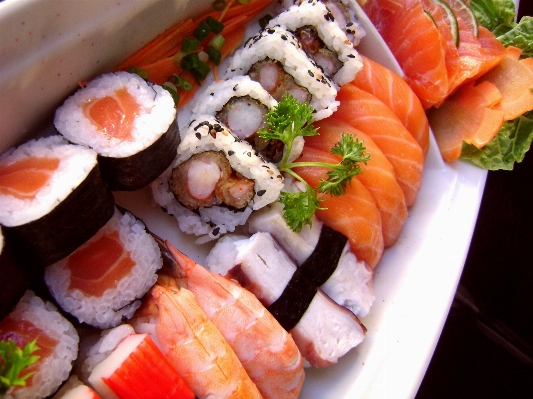 Gericht mahlzeit essen fisch Foto