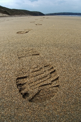 Foto Pantai lanskap laut pesisir