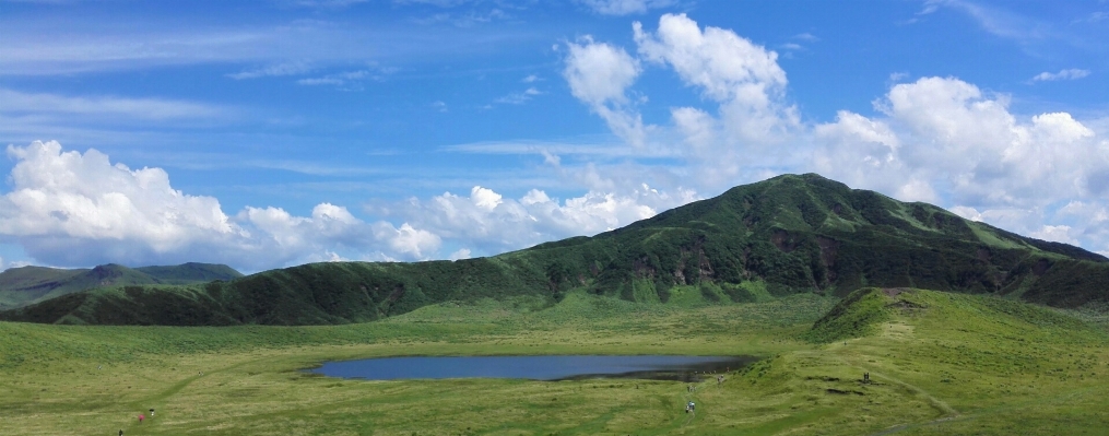 Wilderness mountain sky meadow Photo