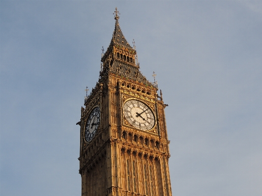 Light clock building tower Photo