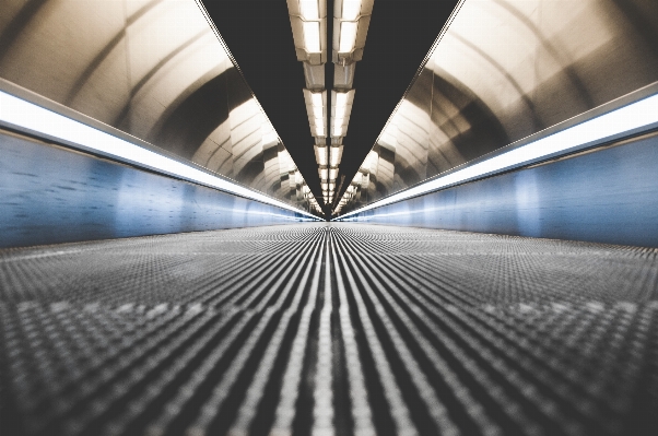 Walkway airport travel escalator Photo