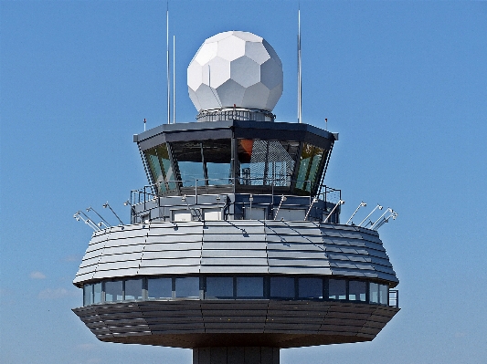 Airport vehicle tower aviation Photo