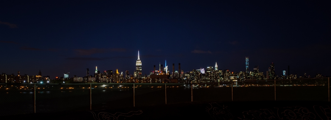 Horizon architecture skyline night Photo