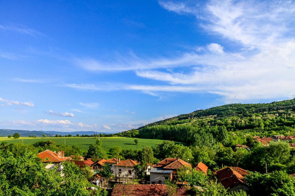 Landscape nature horizon mountain