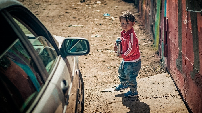 Creative street boy kid Photo