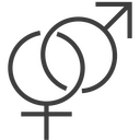 Male female symbol Icon