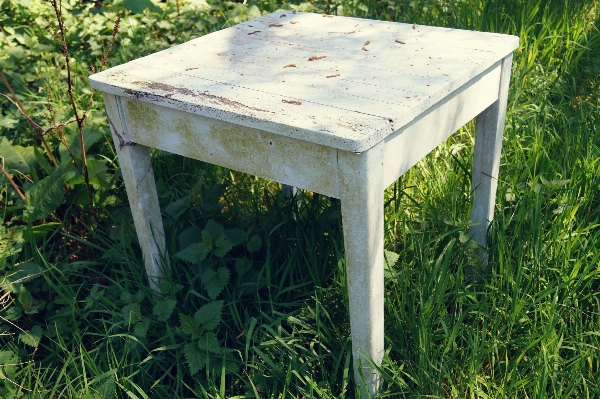 Table antique old decay Photo