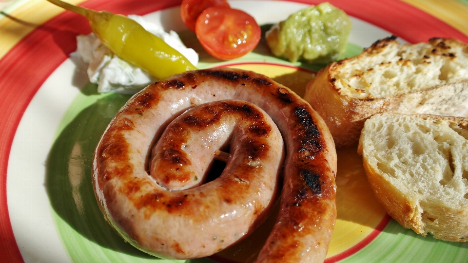 Sommer feier gericht mahlzeit