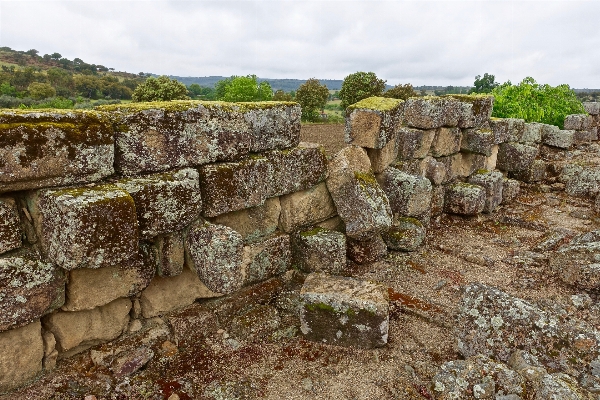 Фото Rock здание стена сломанный