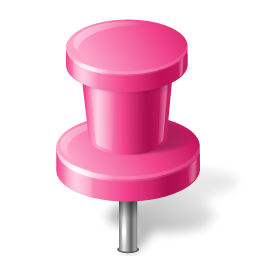 Pushpin pink