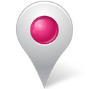 Map marker pink Icon