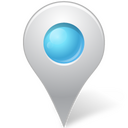 Map marker blue Icon