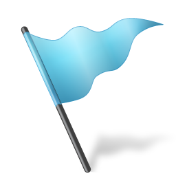 Blue flag