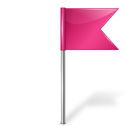 Pink flag